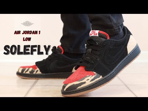 SOLEFLY x AIR JORDAN 1 LOW “Everglades” REVIEW & ON FEET - YouTube