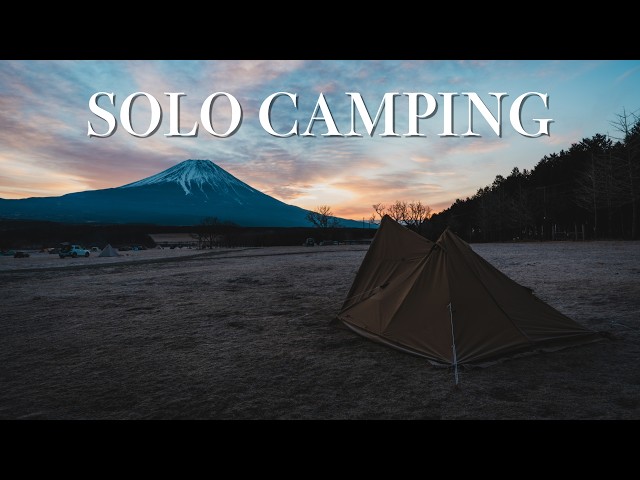 ソロキャンプ】WAQ Alpha T/C 二股化とヘキサタープMでソロキャンプ