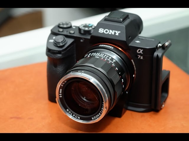 Voigtlander VM 35mm f/1.2 AF speed test with Techart AFM adapter