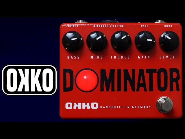 ギター OKKO DOMINATOR MK2 HIGH GAIN DISTORTION OKKO High Gain