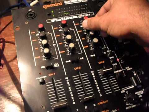 Mixer Gemini PS 676 - YouTube