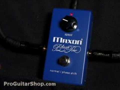 Maxon Phase Tone PT-999 Phaser Pedal - YouTube