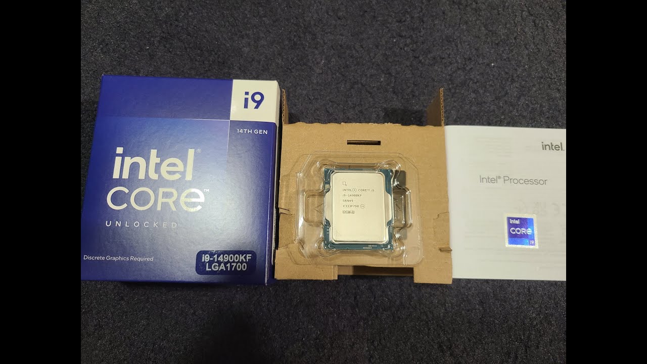 Intel i9 14900KF CPU Review W Overclock Results & Benchmarks Part