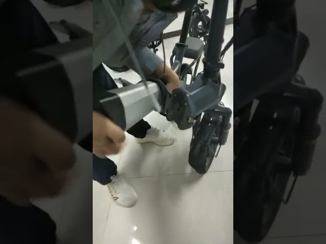 チェーンレス電動アシスト自転車「G-force G14」組立方法 - YouTube