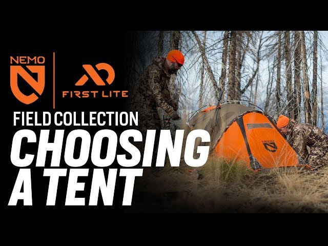 Choosing a Tent from the First Lite X NEMO Field Collection - YouTube