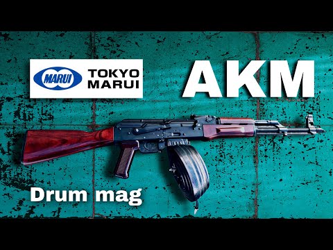 How to make] Tokyo Marui gas gun AKM self-made electric Dorum