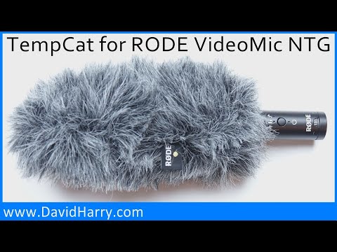 Temporary DeadCat For Rode Videomic NTG - It's Just A Stopgap