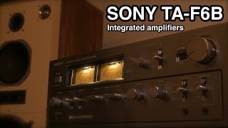 SONY TA-F6B】ソニーが最も美しかった時代のアンプがやってきた