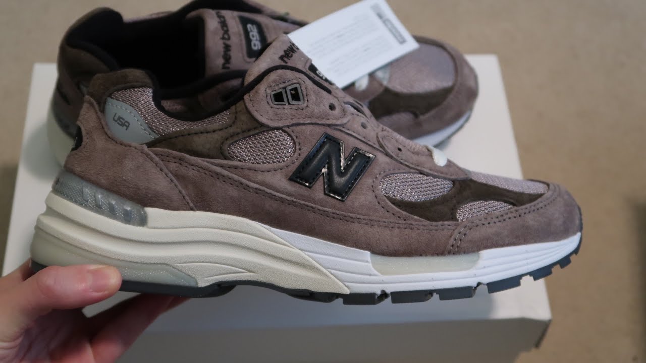 JJJJOUND X NEW BALANCE 992 'GREY' SNEAKER UNBOXING - YouTube