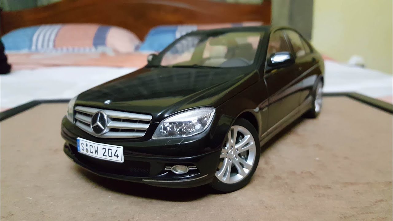 AUTOart 1/18 Diecast - Mercedes-Benz C-Klasse - YouTube