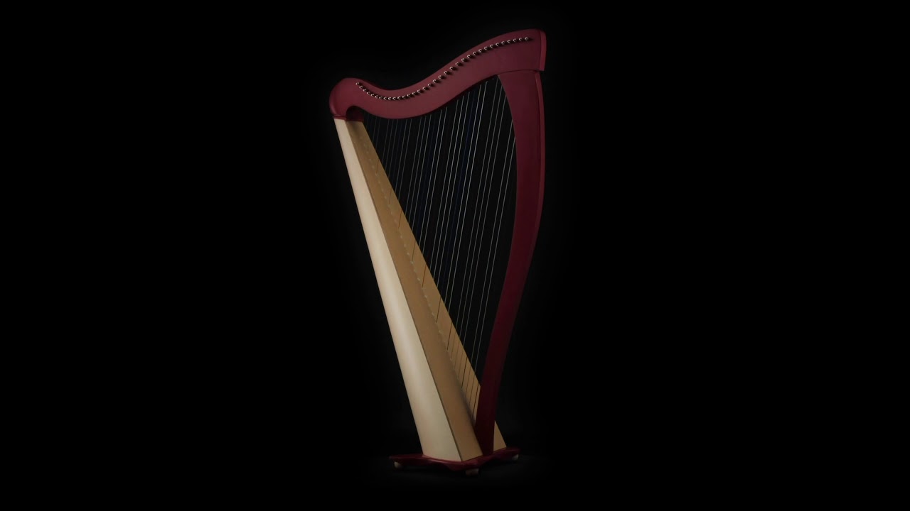 Lyon＆Healy Harps】Drake 34弦レバーハープ - YouTube