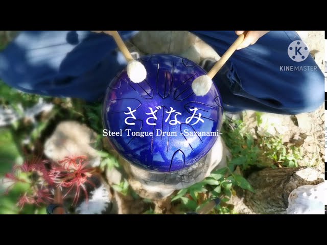 小型さざなみ(スティールタングドラム)13音 ハーモニクス / Steel