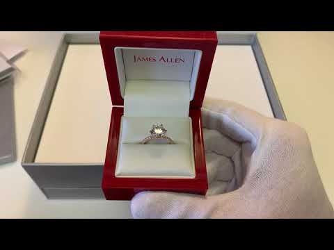 James Allen $7000 Engagement Ring Unboxing (2.16 Carat Lab Diamond