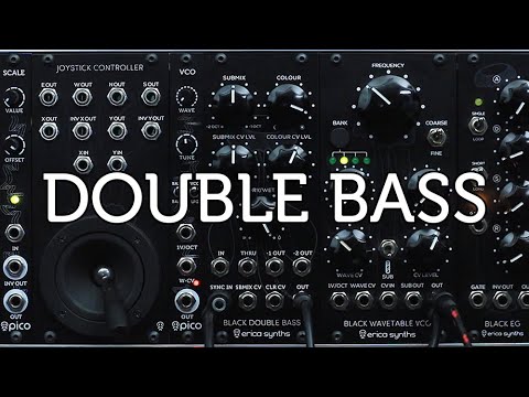 Erica Synths Black Double Bass | MUSIC STORE professional