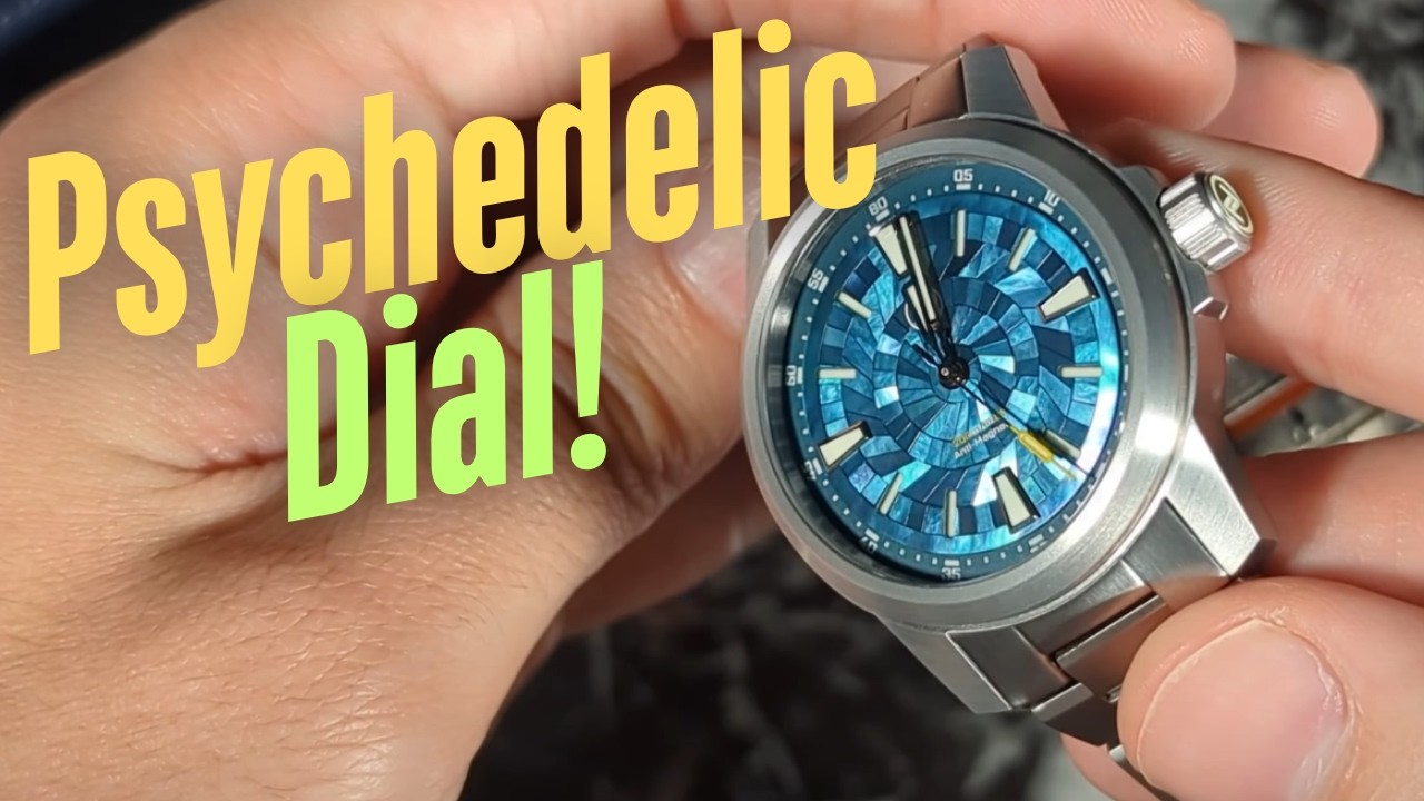 Hypnotic Mother of Pearl Watch - Zelos Aurora Field Ti Mosaic MOP