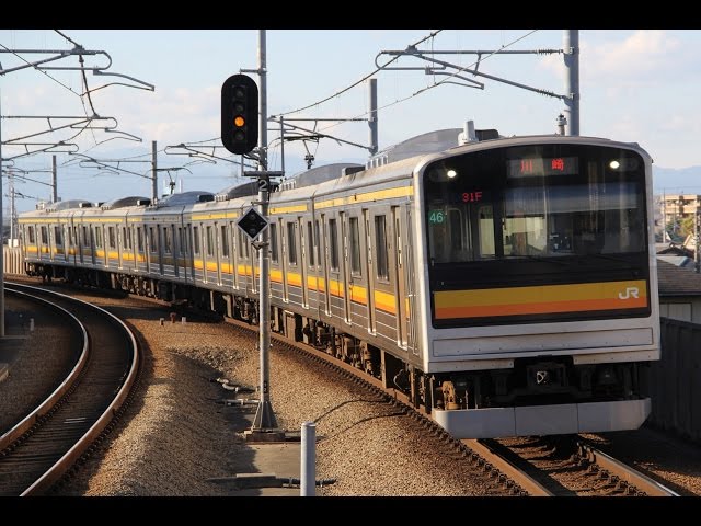 最後の1編成】 南武線 205系1200番台 （ナハ46編成） 最後の走行