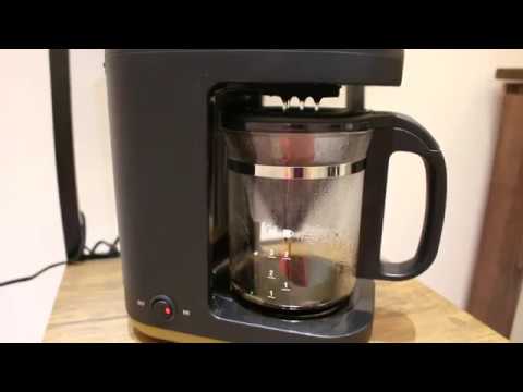 コーヒーメーカー「EC-XA30」の抽出の様子 - YouTube