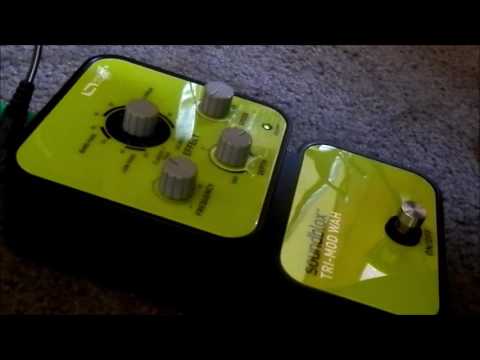Soundblox Tri-Mod Wah pedal Ultra-smooth auto wah and filter