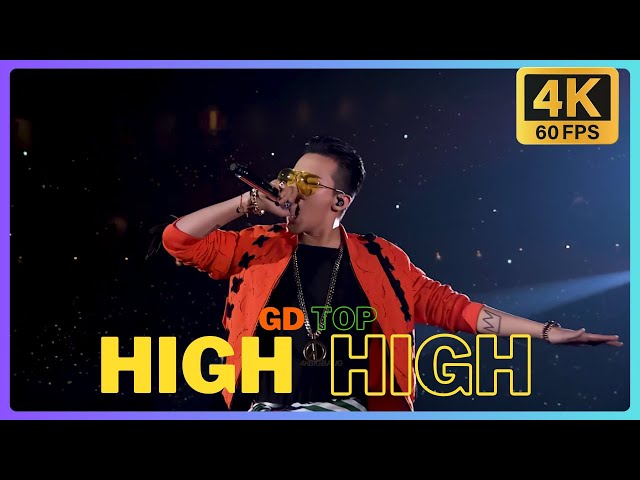 4K 60FPS] GD&TOP - HIGH HIGH (JP. Ver) @ 2014 - 2015 Japan Dome