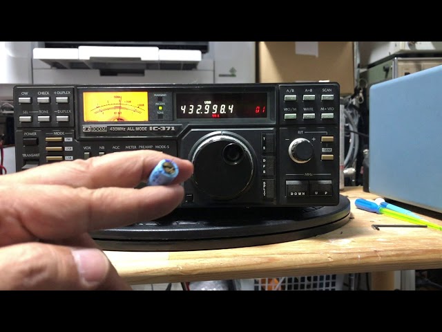 IC-371 Repair Completed [2020/07/07] - YouTube