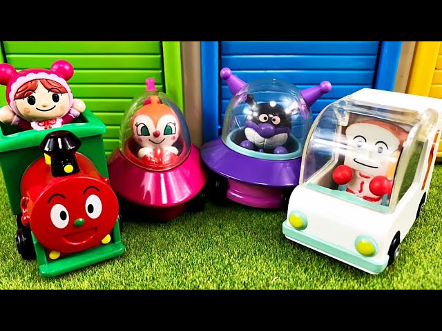 アンパンマン おもちゃ なにがでるかな？ばいきんまん、ドキンちゃん