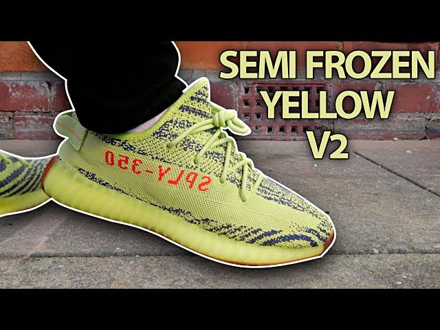 YEEZY Boost 350 V2 Semi Frozen Yellow Review + On Feet (THE WORST
