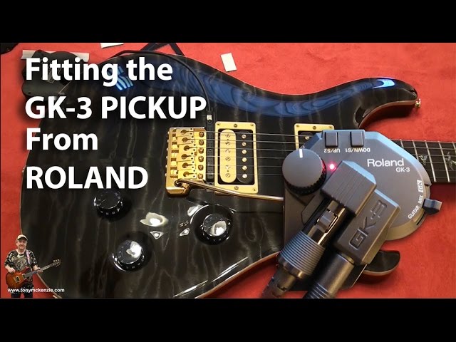 Roland Boss GK-3 | How to Fit this Pickup to your Guitar | And For