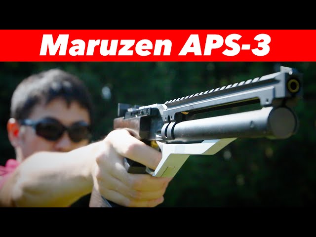 Maruzen APS3 APS Competition Airsoft Gun Review by Mac Sakai #117