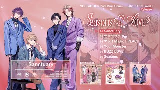 全曲試聴動画】#VOLTACTION 2nd Mini Album『Seasons of LOVE？』XFD
