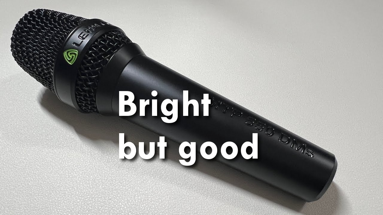 Let's go back to this mic. The Lewitt MTP 550 DM - YouTube