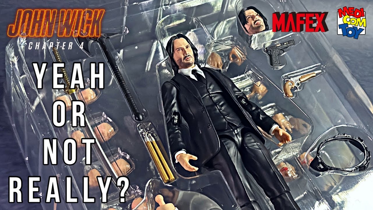 John Wick JOHN WICK CHAPTER 4 Mafex Review - YouTube