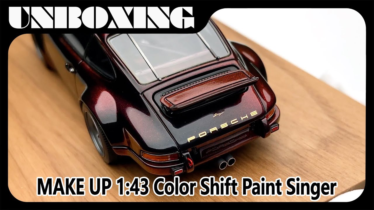 Color Shift Paint / Singer / Porsche 911(964) / 1:43 MAKE UP car