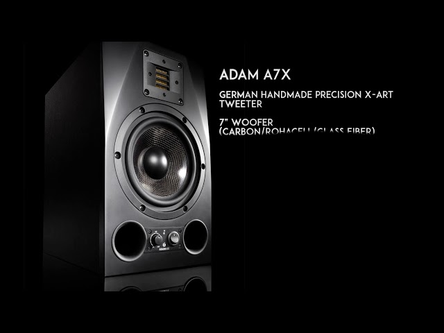 ADAM Audio A5X & A7X Showcase - YouTube