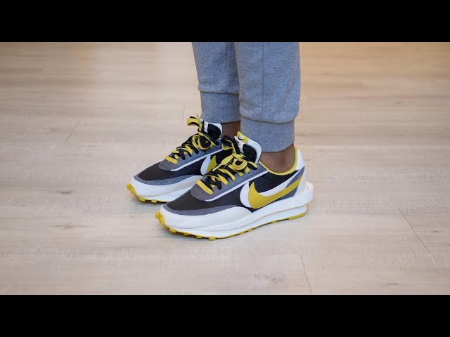 Nike x Sacai x Undercover LD Waffle 'Black Bright Citron' Unboxing