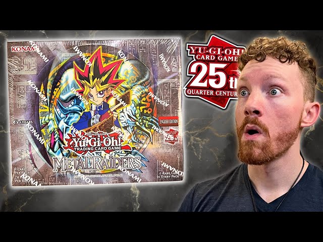 Yugioh 25th Anniversary Metal Raiders Booster Box Opening! - YouTube