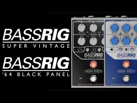 BASSRIG Super Vintage & '64 Black Panel || Official Product