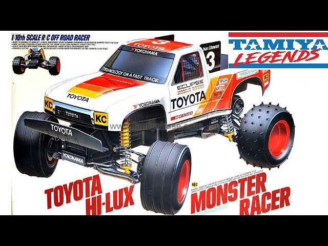 Tamiya Toyota Hi-Lux Monster Racer JR - YouTube