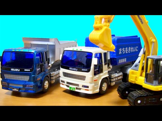 迫力のサイズ!ギミック検証】スーパージュニアシリーズ ISUZU GIGA