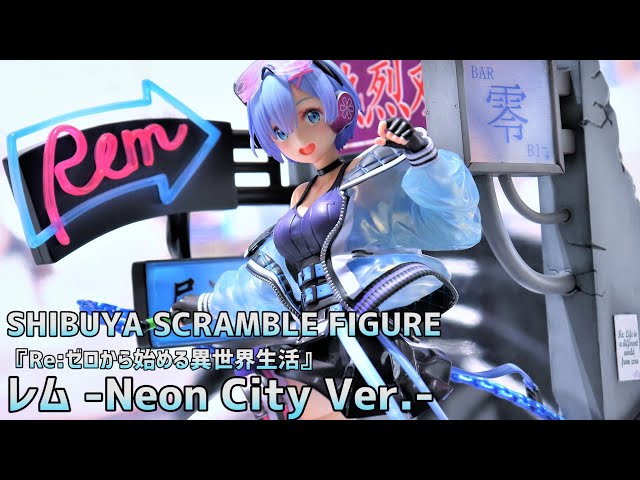 展示】渋スク リゼロ レム Neon City Ver. 1/7スケール フィギュア