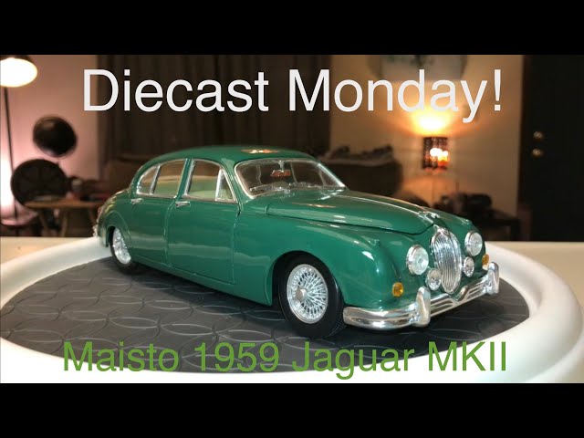 Diecast Monday - Maisto 1:18 Scale 1959 Jaguar Mark II 4-Door