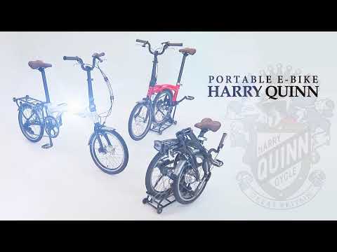 HARRY QUINN PORTABLE E-BIKE - YouTube