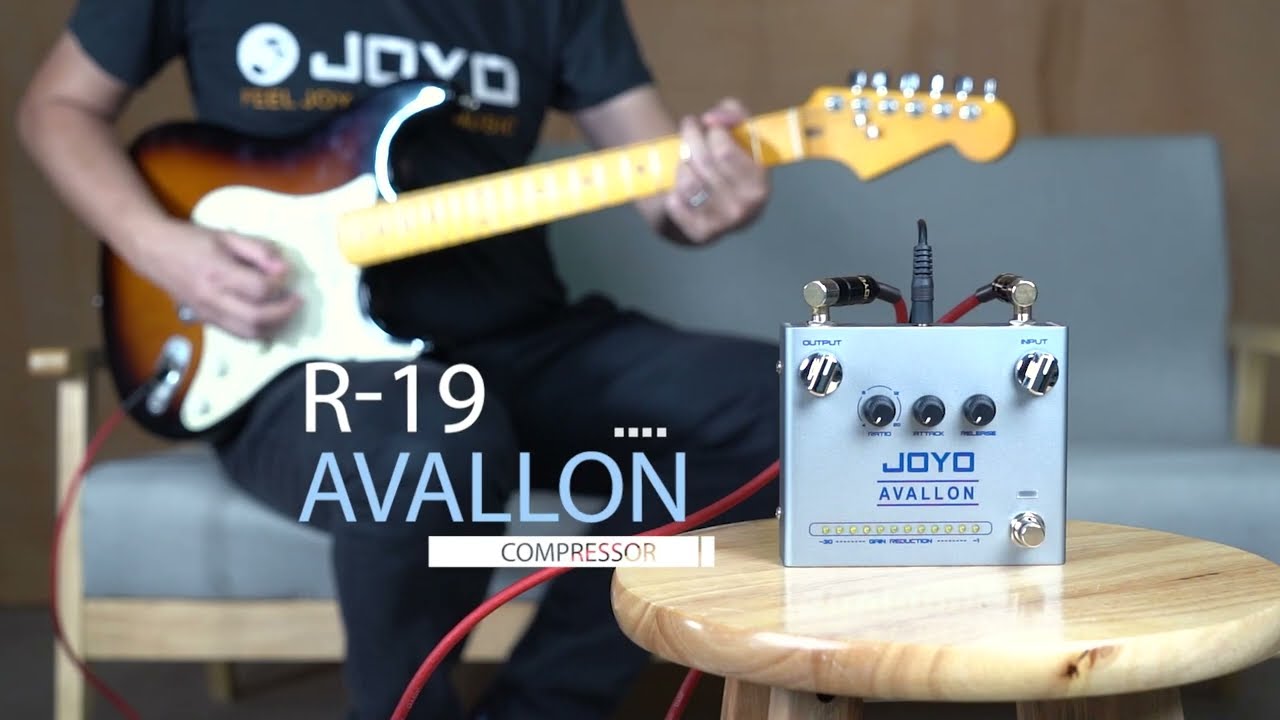 JOYO Classic Compressor Pedal-R 19 AVALLON - YouTube