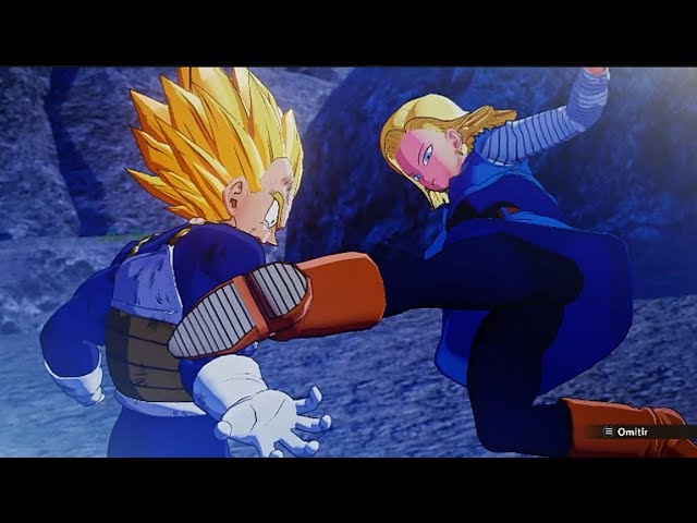 ベジータ VS 人造人間18号『ドラゴンボールZ カカロット』 - YouTube