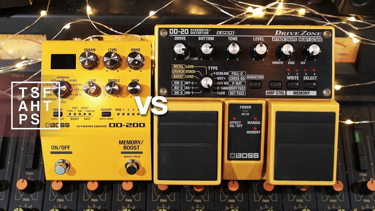 BOSS OD-20 vs OD-200which one do you prefer?? - YouTube