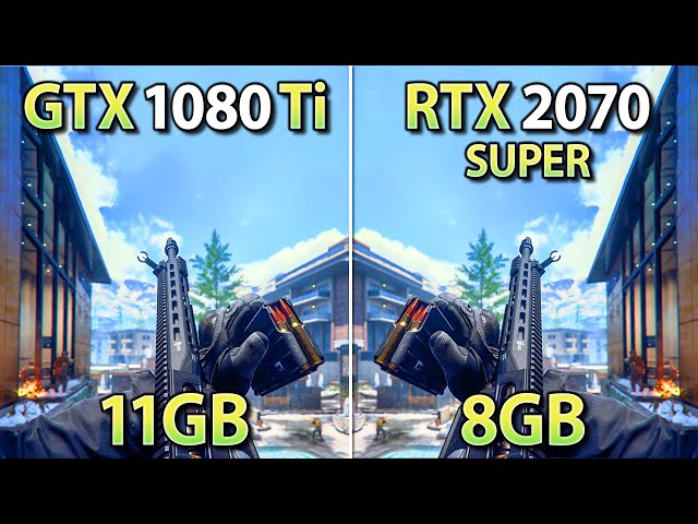 GTX 1080 Ti vs RTX 2070 Super - Test in 10 Games + FSR 3.1 Frame