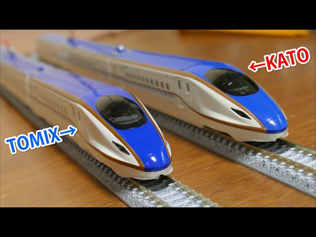 Nゲージ TOMIX E7系北陸新幹線を紹介して以前に購入したKATOのE7系と
