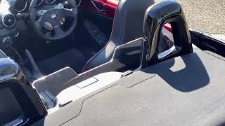 商品紹介] NDロードスター/124スパイダー用 アクリルウィンド