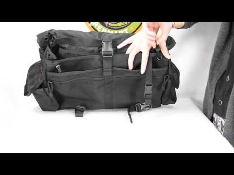 BRIEFING メッセンジャーバッグ LANCE2 2WAY ブラック - YouTube