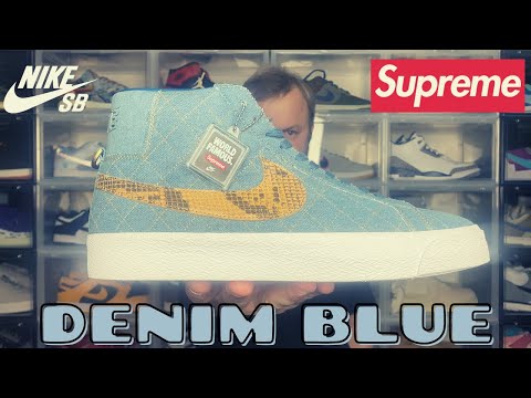 THESE HAD ZERO HYPE??? SUPREME X NIKE BLAZER MID 