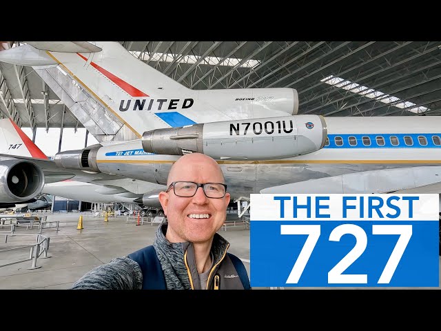 Detailed tour around the first Boeing 727! - YouTube
